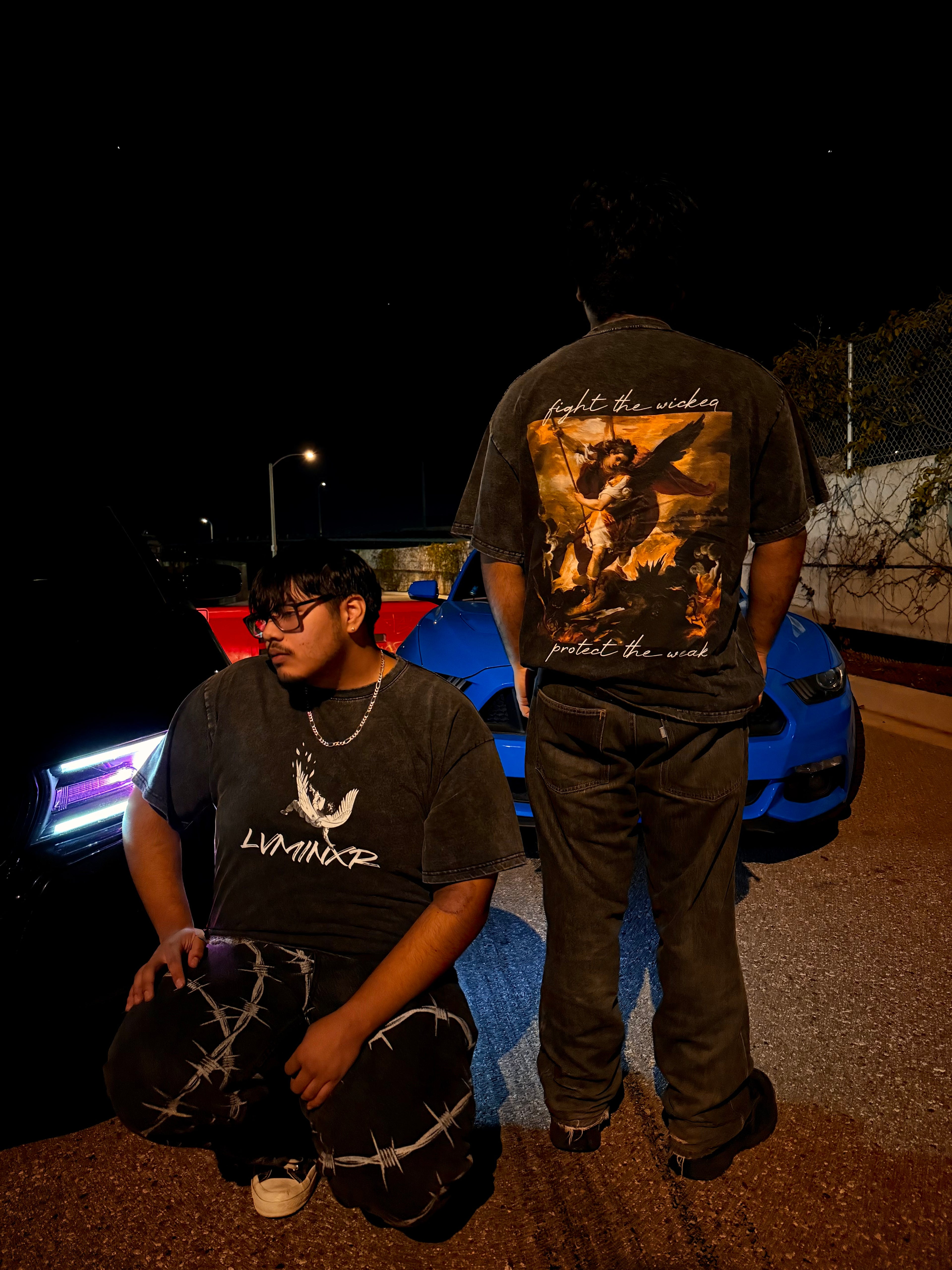 "Fight the wicked. Protect the weak" Tee